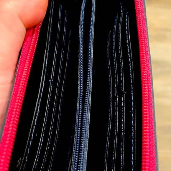 Fossil Pink and Multicolour Wallet - Picture 2 of 3